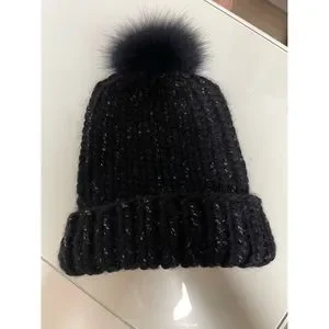 ? Eugenia Kim Maddox Beanie Eugenia Kim Maddox Faux Fox Pom Beanie-Light Gray (Hats  main image 4